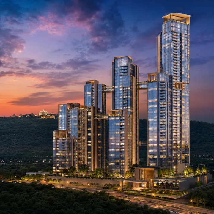 Sattva Hill View project exterior reference image
